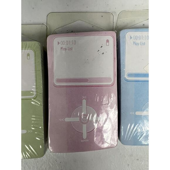 Vintage Classic IPod Self Stick Notes Lot of 4 90 each - Picture 2 of 3